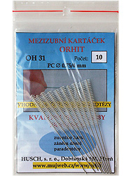 Kartáček OrHit na dlouhém drátku do ruky - balení po 10-ti kusech